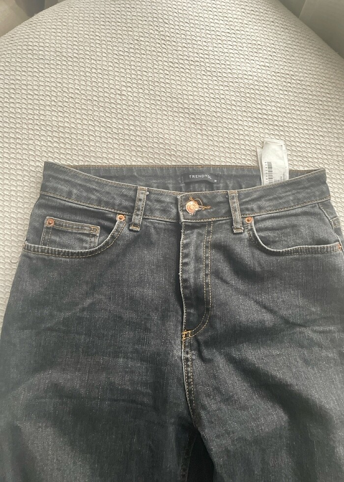 Taş rengi kot - Görsel 2