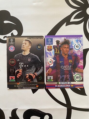 Panini 4 kart özel ilan