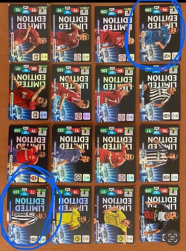  Beden Panini 4 kart özel ilan