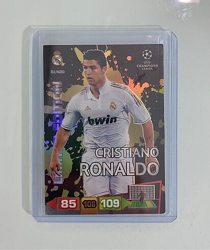 Panini 2011-12 Limited Edition Cristiano Ronaldo Kartı