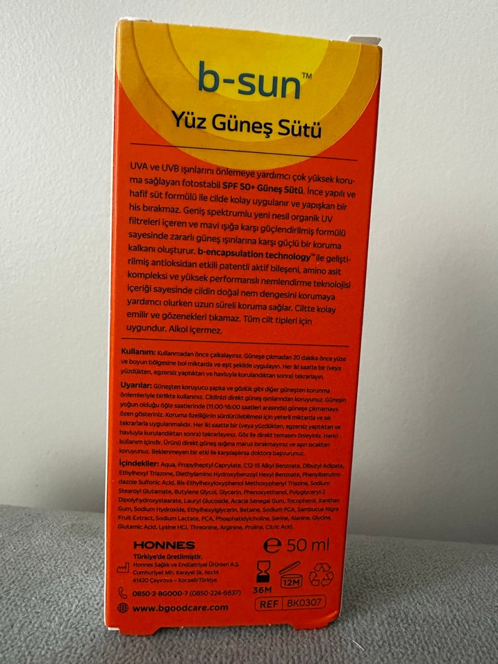b-good care SPF 50+ Güneş Sütü - Görsel 3