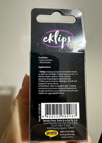 Eklips Pembe Makyaj Süngeri - Görsel 4