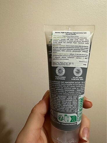 Yves Rocher Kil maskesi