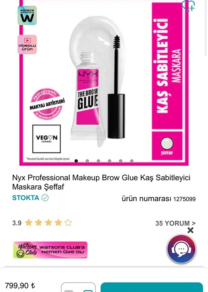 Nyx kaş sabitleyici - Görsel 4