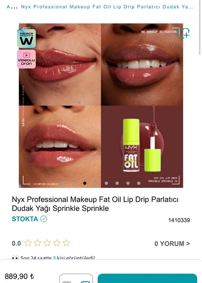 Nyx fat oil sprinkle 12 - Görsel 5