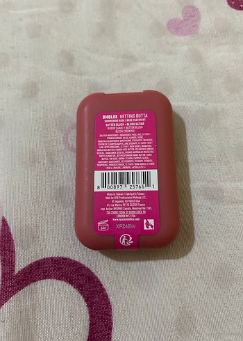 Beden Renk NYX Buttermelt Burgundy Allık