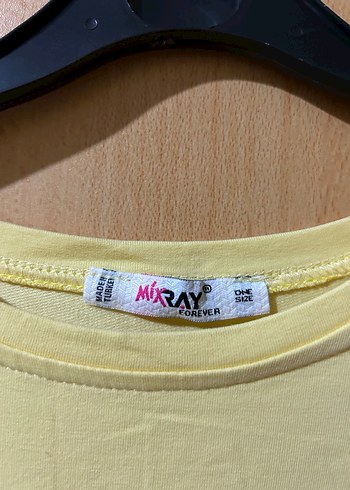 Sarı Kadın Uzun Kollu Salaş Sweatshirt - Görsel 3