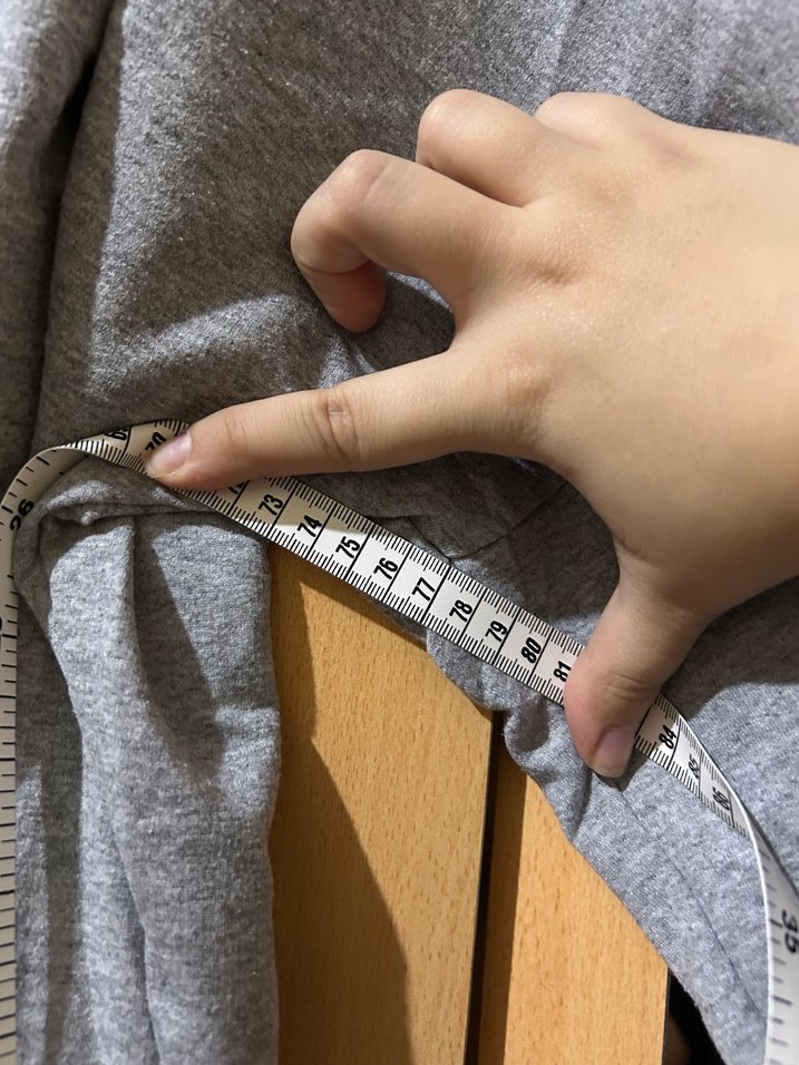 Gri Kapüşonlu Nakışlı Kadın Sweatshirt - Görsel 4