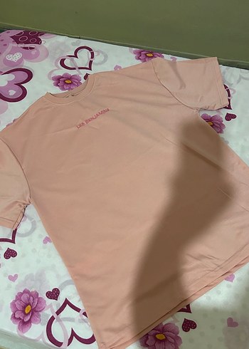 LC Waikiki Pembe Rahat Kesim Kısa Kollu Tişört