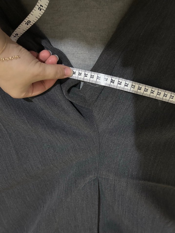 Koyu Gri Düz Kesim Pantolon — görsel 4/7