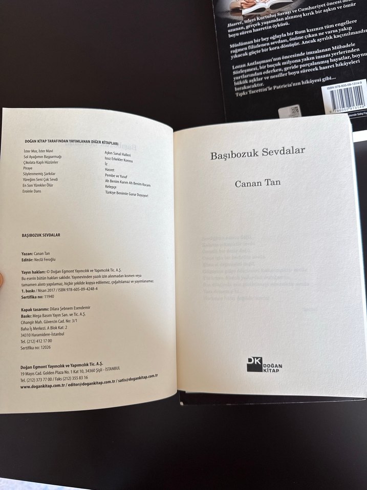 Canan Tan 3 Kitap Seti: Hasret, Başibozuk Sevdalar, Eroinle Dans - Görsel 3