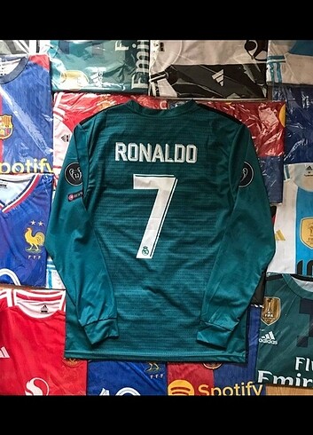 Real Madrid 2018 Ronaldo şampiyonlar ligi forması