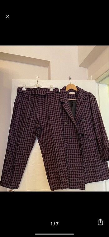 Tesettür kadın blazer ceketli takım