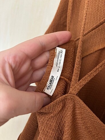 l Beden turuncu Renk PULL AND BEAR TULUM