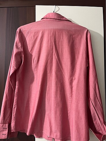 m Beden pembe Renk Polo pembe gömlek