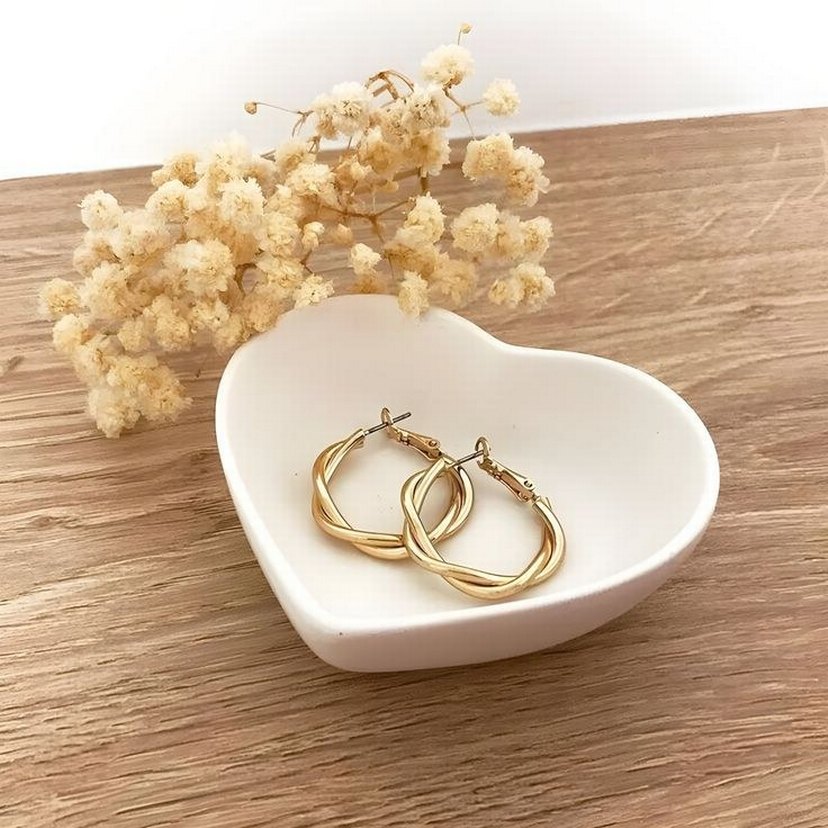 Pastel Renkli Kalp Şeklinde Tabak Seti - Görsel 3