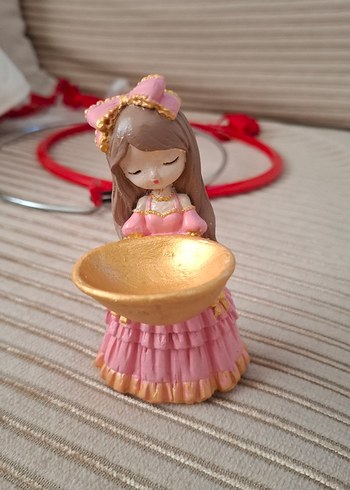 Pastel Renkli Kız Figürin Seti - Görsel 5