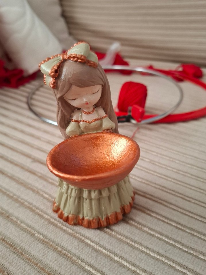 Pastel Renkli Kız Figürin Seti - Görsel 4