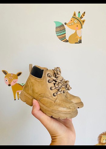 Bej Süet Erkek Çocuk Botları - Görsel 2