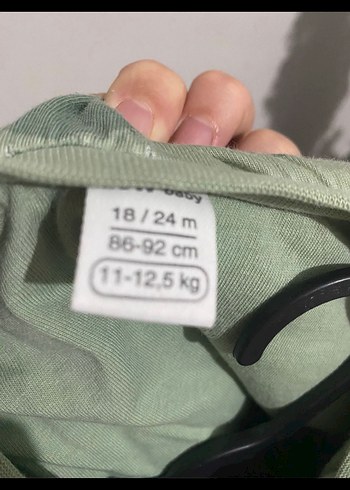 Yeşil Puantiyeli Bebek Tulumu - Görsel 3