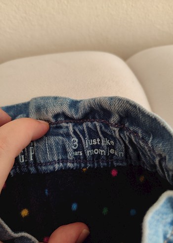 4 Yaş Beden gri Renk ünisex kot pantolon