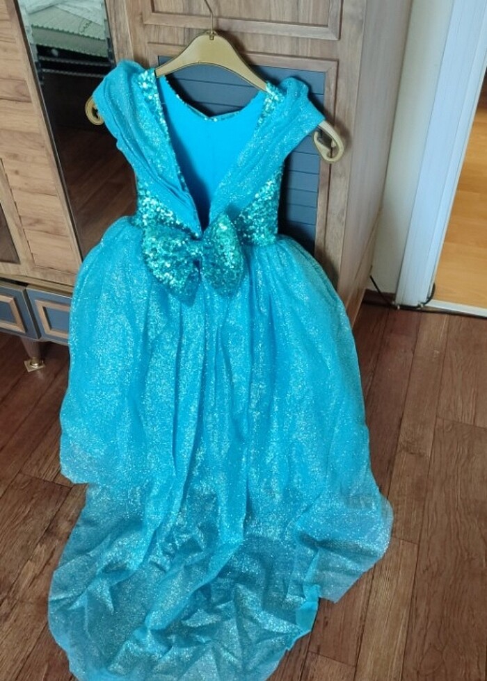 Elsa abiye elbise - Görsel 3