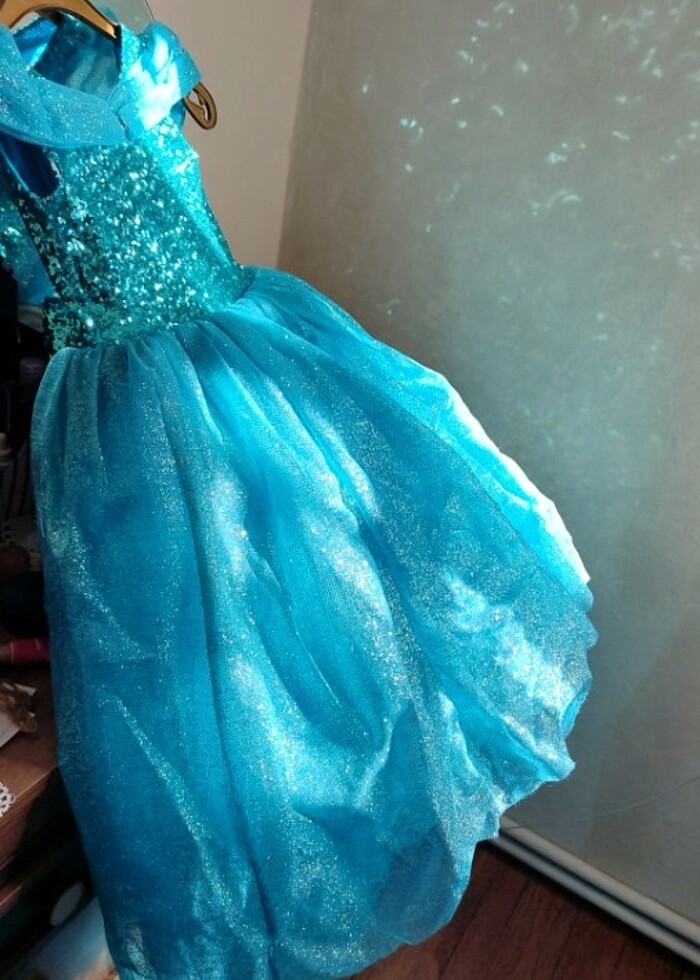 Elsa abiye elbise - Görsel 4