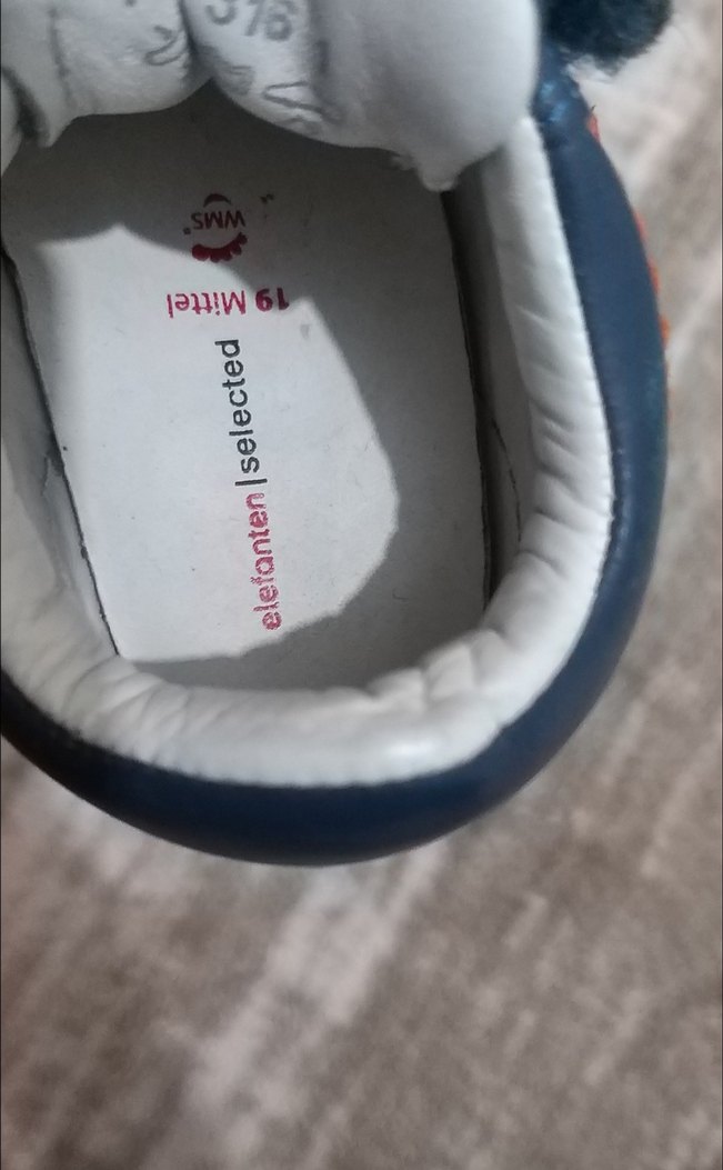 Mavi Erkek Bebek İlk Adım Ayakkabısı - Görsel 4