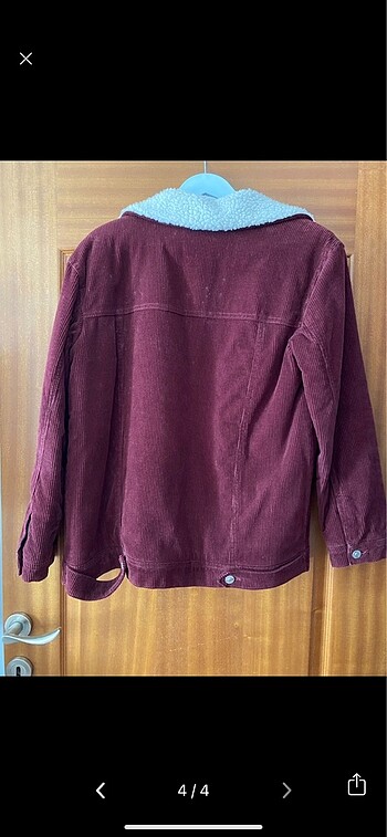 s Beden bordo Renk Stradivarius palto
