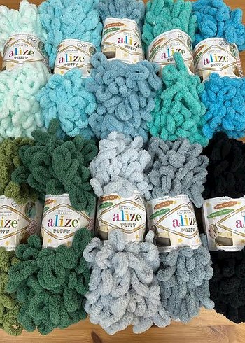 Alize Puffy Bohem Stil El İşi İpi - Görsel 2