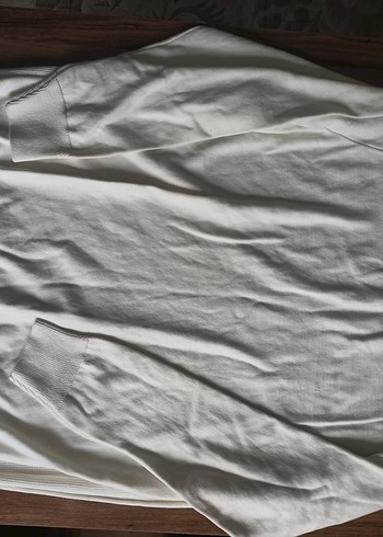 Kadın Beyaz Keten Salaş Triko - Görsel 2