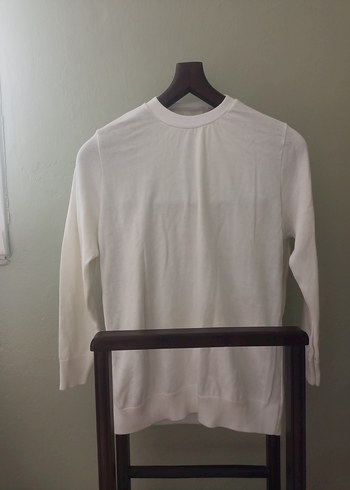 Kadın Beyaz Keten Salaş Triko - Görsel 9