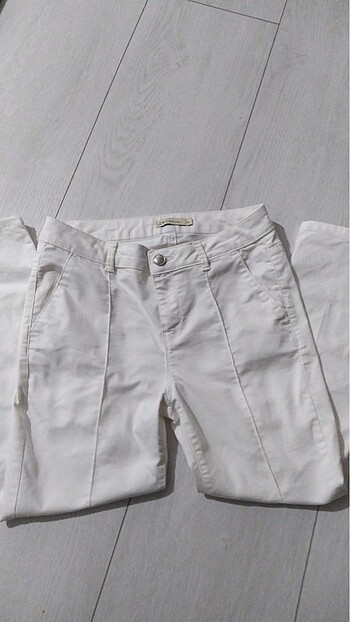 38 Beden beyaz Renk Kot pantolon