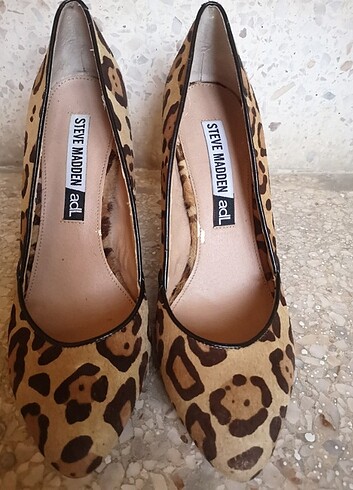Steve Madden 38 numara Steve madden leopar