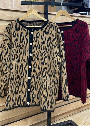 Diğer Leoparlı hırka