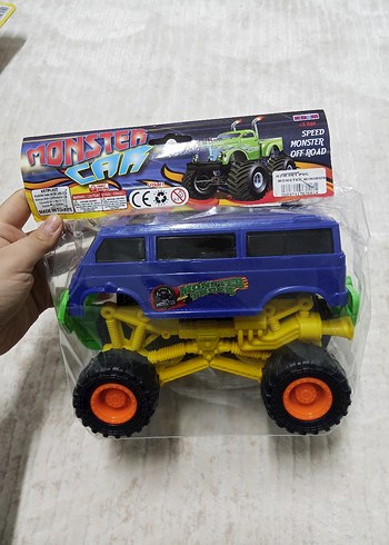 Renkli Monster Off-Road Oyuncak Araba