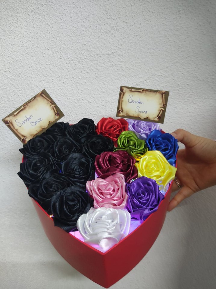 hediye kalpli kutu - Görsel 2