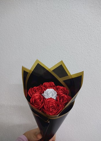 solmayan gül büketi