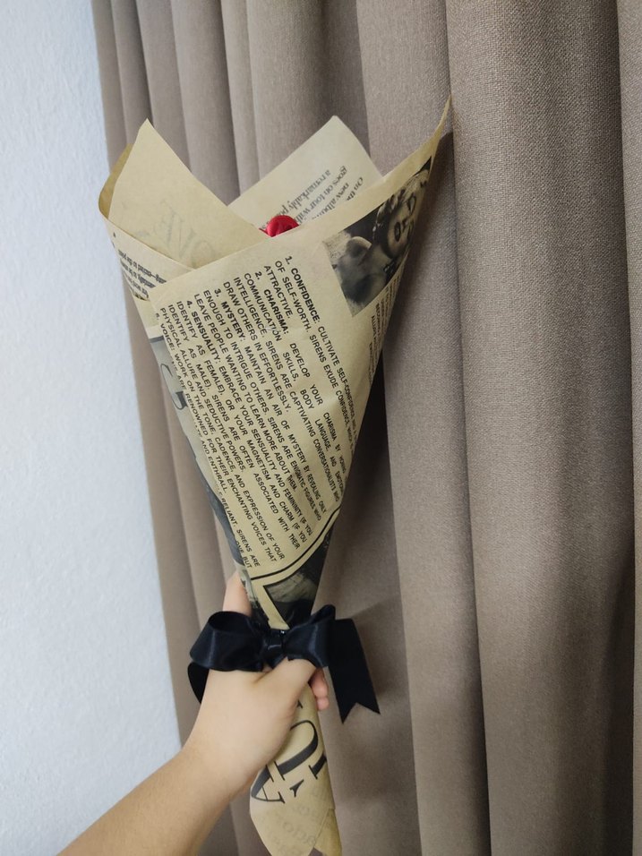 solmayan gül büketi - Görsel 5