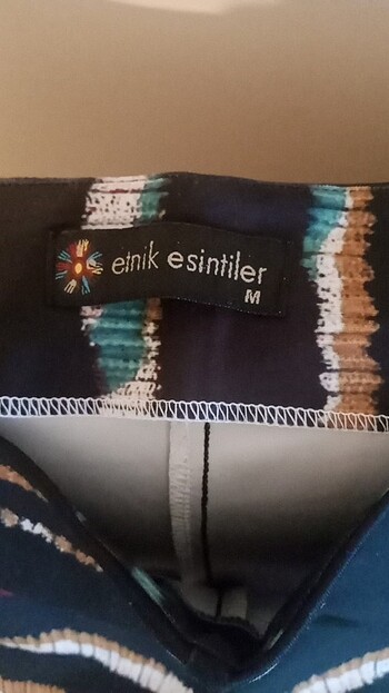 Etnik Esintiler Pantolon