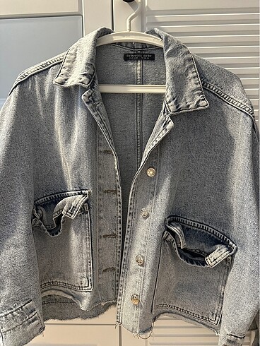 Diğer Oversize kot ceket