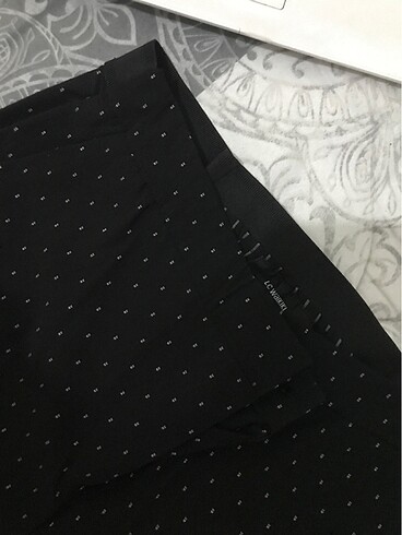 LC Waikiki Desenli kumaş pantolon