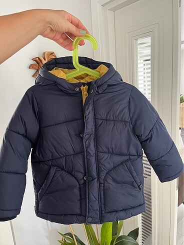 Zara Lacivert 2-3 Yaş Erkek Çocuk Mont