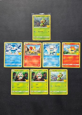 2021 McDonald's Pokemon Kartları