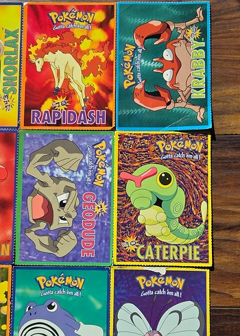 Beden '99 Nintendo Pokemon Kartpostalları