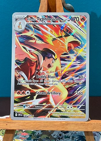 Ethan's Typhlosion Pokemon Kartı