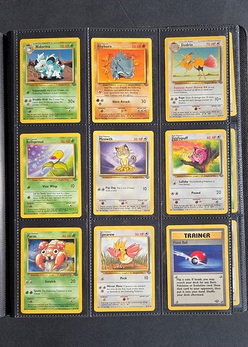 1999 Jungle Serisi Pokemon Kartları