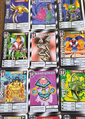 Futmon Beşiktaş Vintage Kartlar