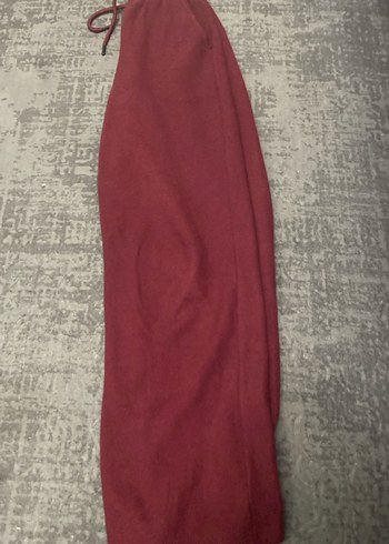 Bordo Kadın Uzun Kollu V Yaka Eşofman Takımı - Görsel 4