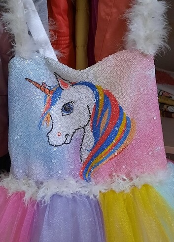 Unikorn kostüm  - Görsel 2